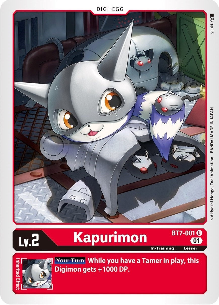 Image for Kapurimon [BT7-001 U] (BT-07) - Digimon Card Game