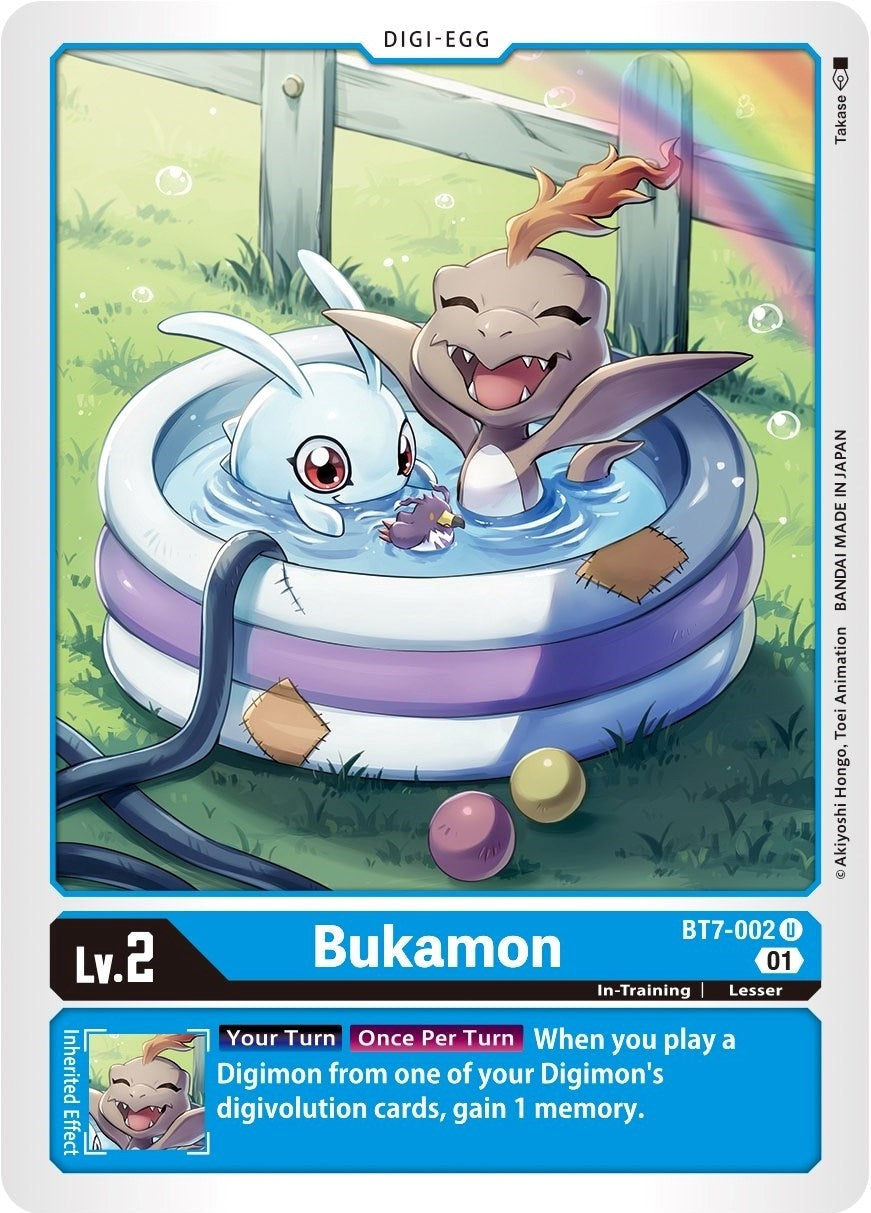 Image for Bukamon [BT7-002 U] (BT-07) - Digimon Card Game