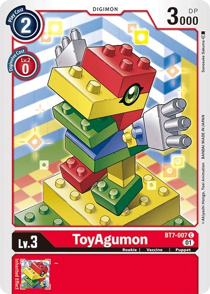 Image for ToyAgumon [BT7-007 C] (BT-07) - Digimon Card Game