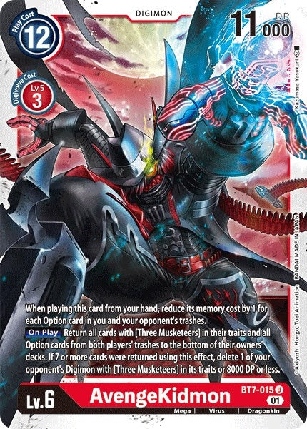 Image for AvengeKidmon [BT7-015 U] (BT-07) - Digimon Card Game
