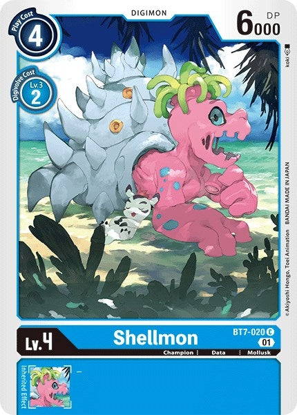 Image for Shellmon [BT7-020 C] (BT-07) - Digimon Card Game