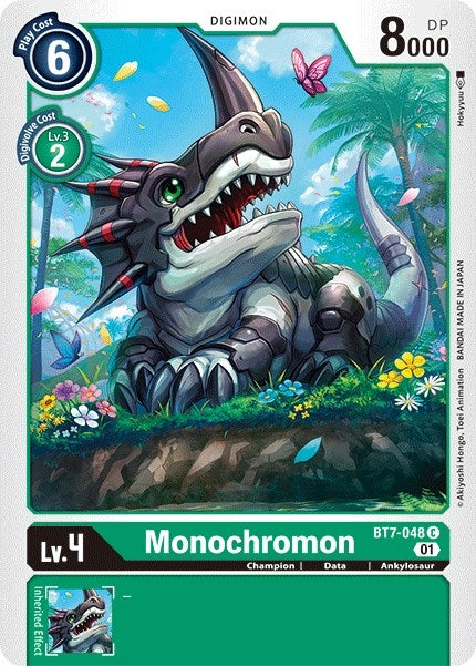 Image for Monochromon [BT7-048 C] (BT-07) - Digimon Card Game