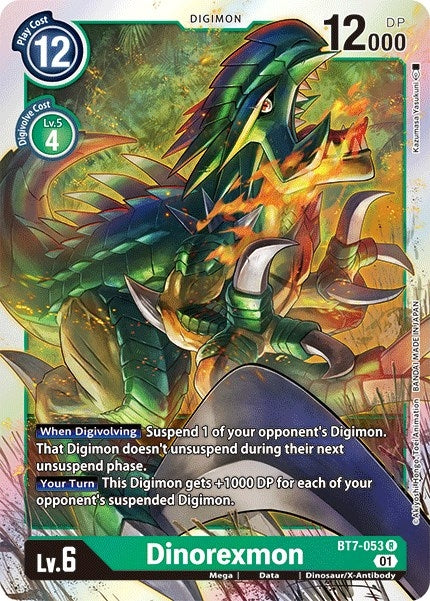 Image for Dinorexmon [BT7-053 R] (BT-07) - Digimon Card Game