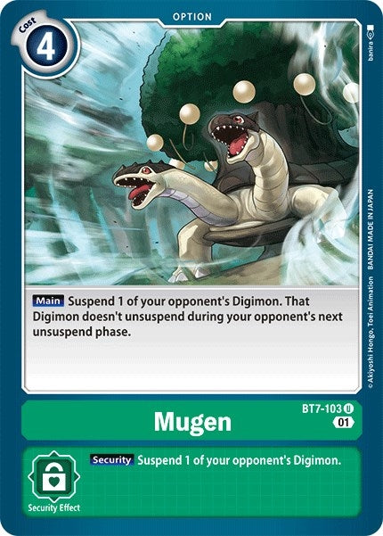 Image for Mugen [BT7-103 U] (BT-07) - Digimon Card Game