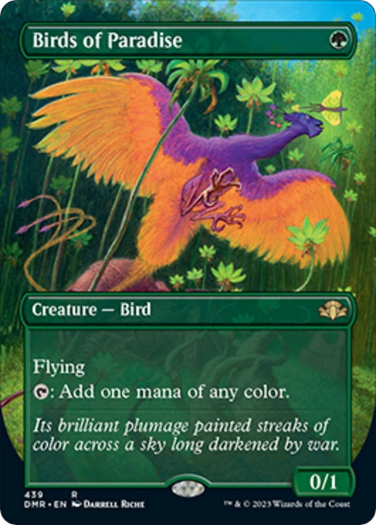 Image for Birds of Paradise (Borderless) [439] - Magic: The Gathering