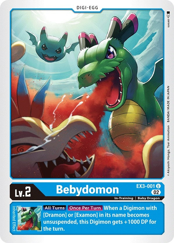 Image for Bebydomon [EX3-001 U] - Digimon Card Game