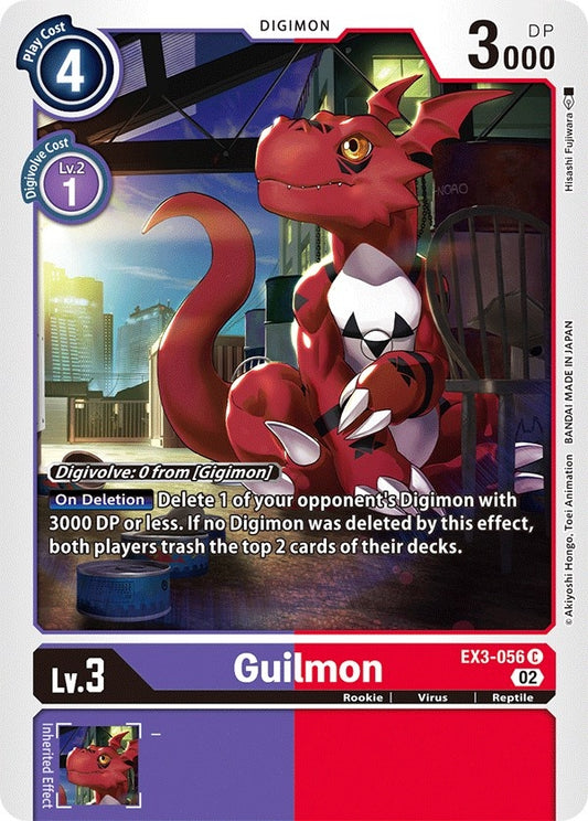 Image for Guilmon [EX3-056 C] - Digimon Card Game