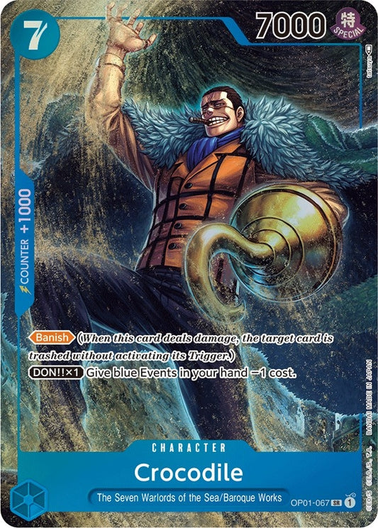 Image for Crocodile (067) (Parallel) [OP01-067] - One Piece Card Game