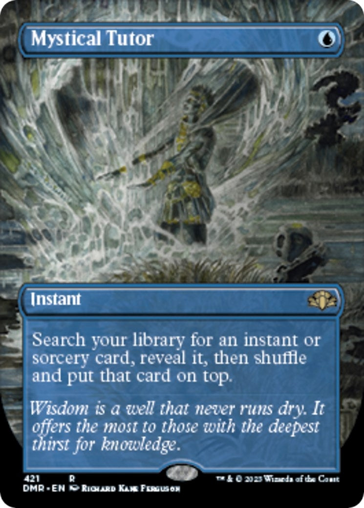 Image for Mystical Tutor (Borderless) [421] - Magic: The Gathering