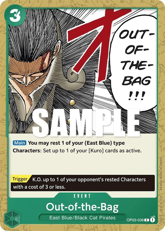 Image for Out-of-the-Bag [OP03-036] - One Piece Card Game