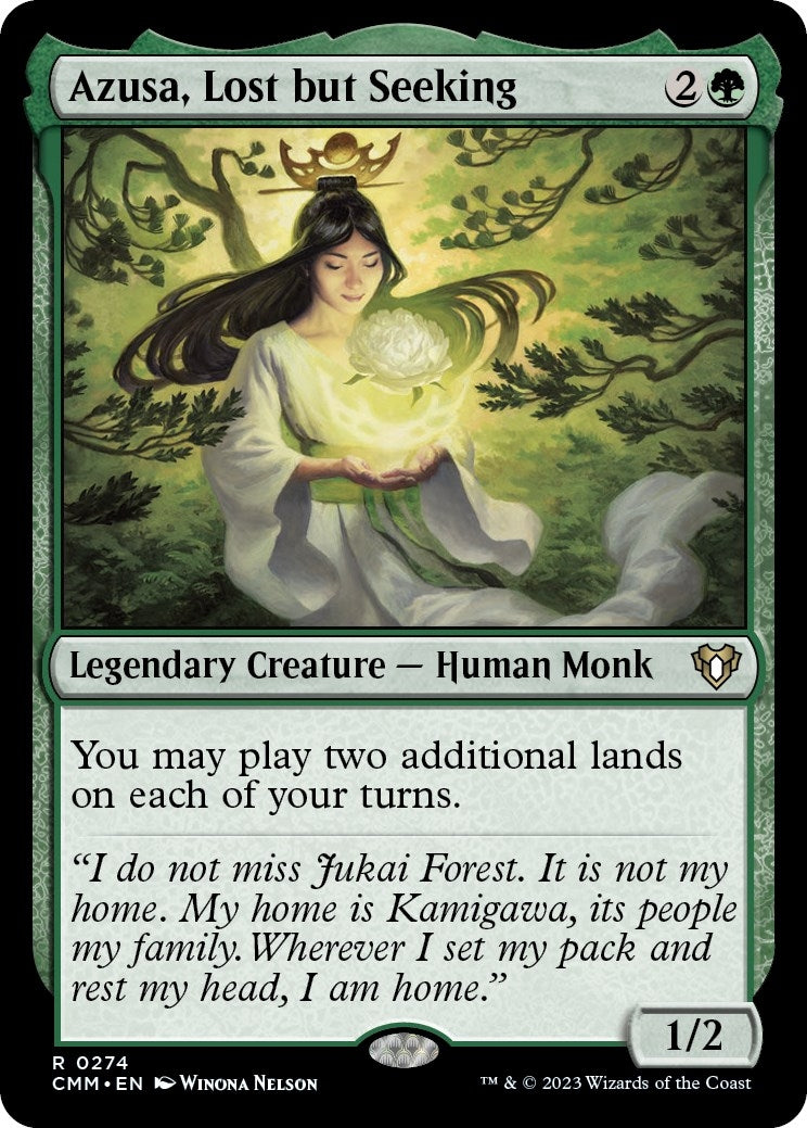 Image for Azusa, Lost but Seeking [274] - Magic: The Gathering