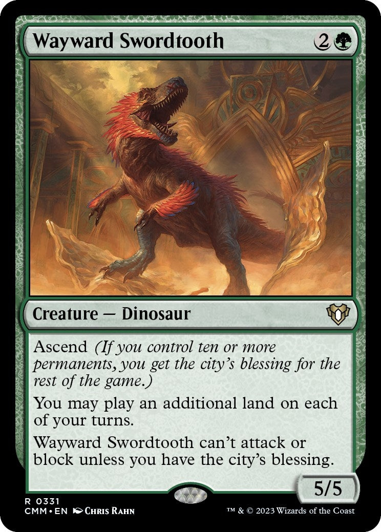 Image for Wayward Swordtooth [331] - Magic: The Gathering