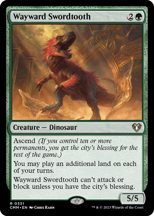 Image for Wayward Swordtooth [331] - Magic: The Gathering