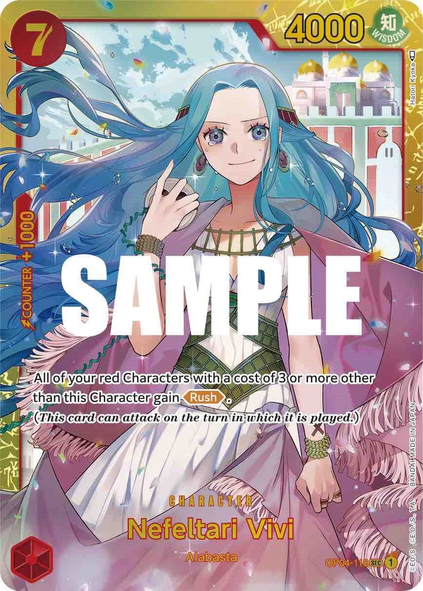 Image for Nefeltari Vivi (118) [OP04-118] - One Piece Card Game