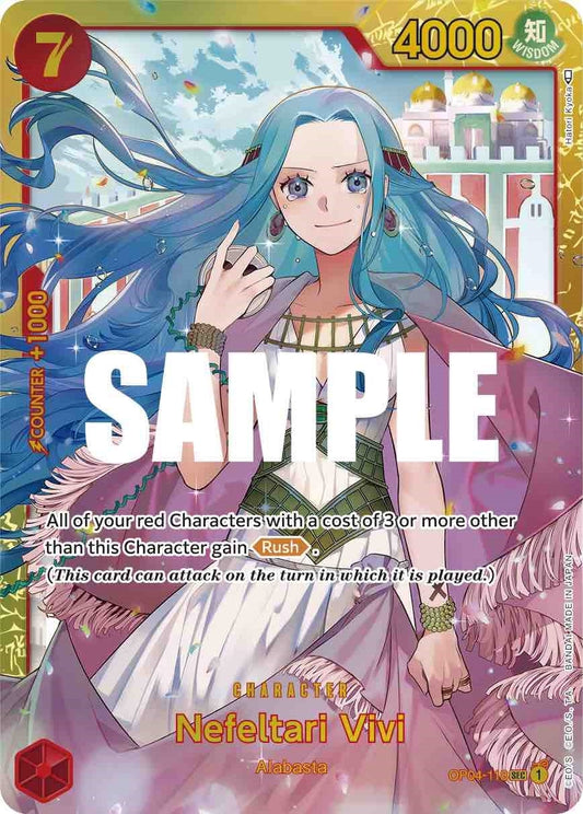 Image for Nefeltari Vivi (118) [OP04-118] - One Piece Card Game