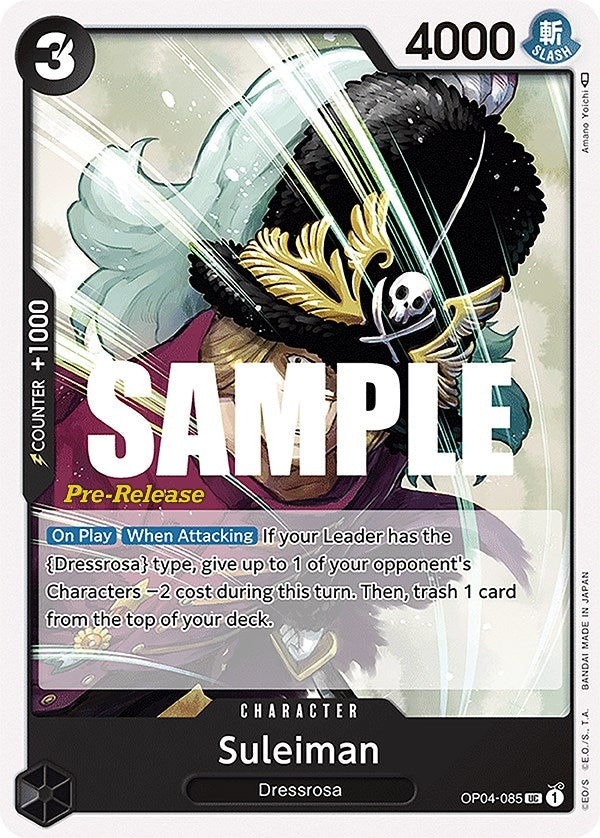 Image for Suleiman [OP04-085] - One Piece Card Game