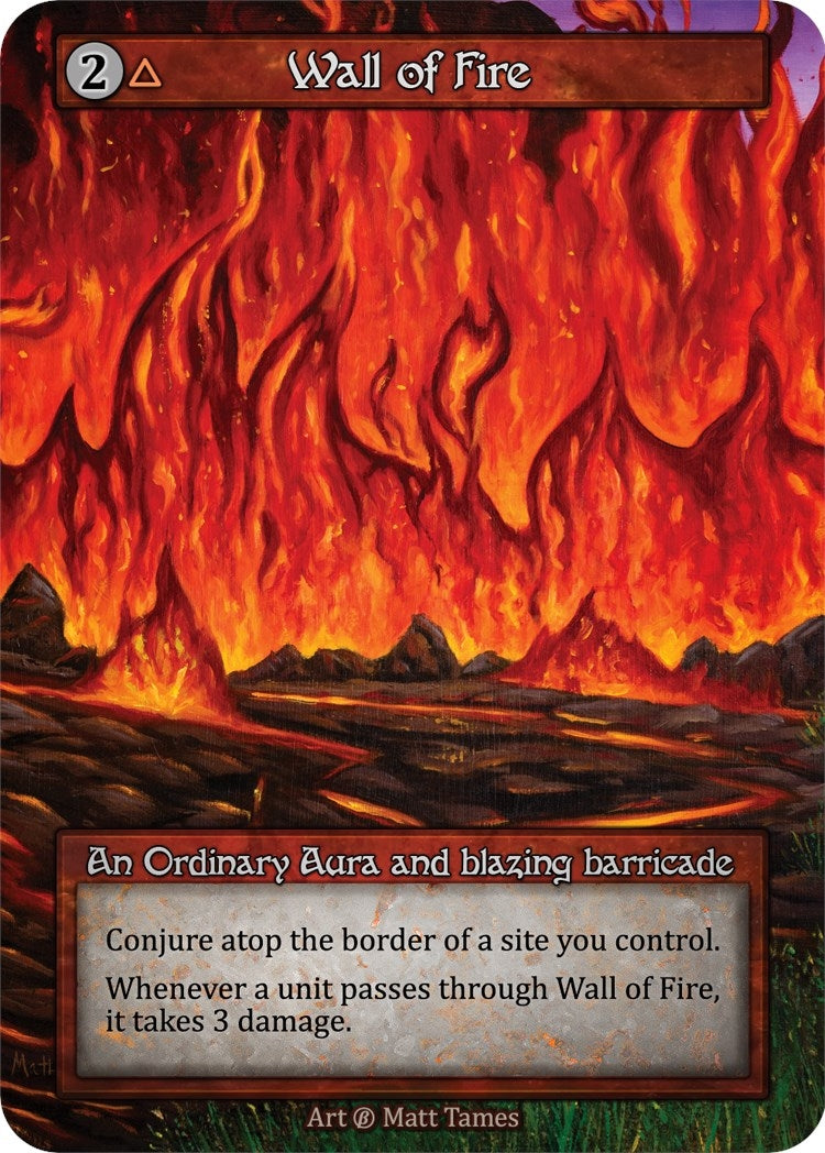 Image for Wall of Fire (B) - Sorcery: Contested Realm