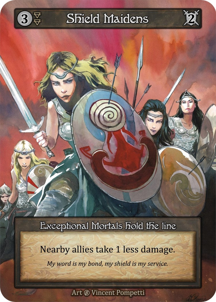 Image for Shield Maidens (B) - Sorcery: Contested Realm