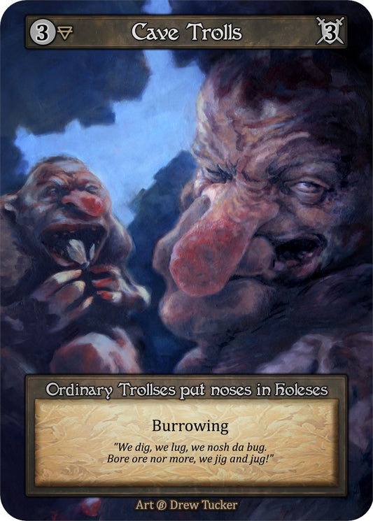 Image for Cave Trolls (B) - Sorcery: Contested Realm