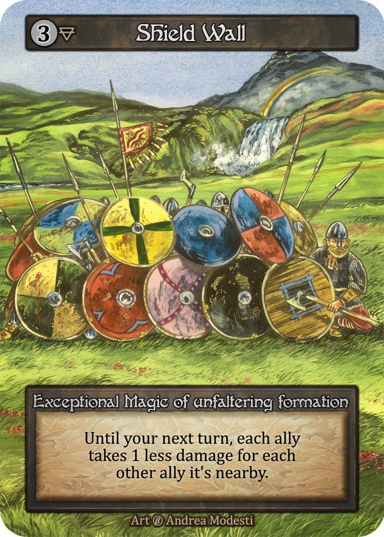 Image for Shield Wall (B) - Sorcery: Contested Realm