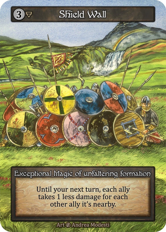 Image for Shield Wall (B) - Sorcery: Contested Realm