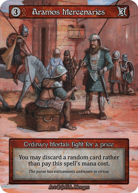 Image for Aramos Mercenaries (B) - Sorcery: Contested Realm