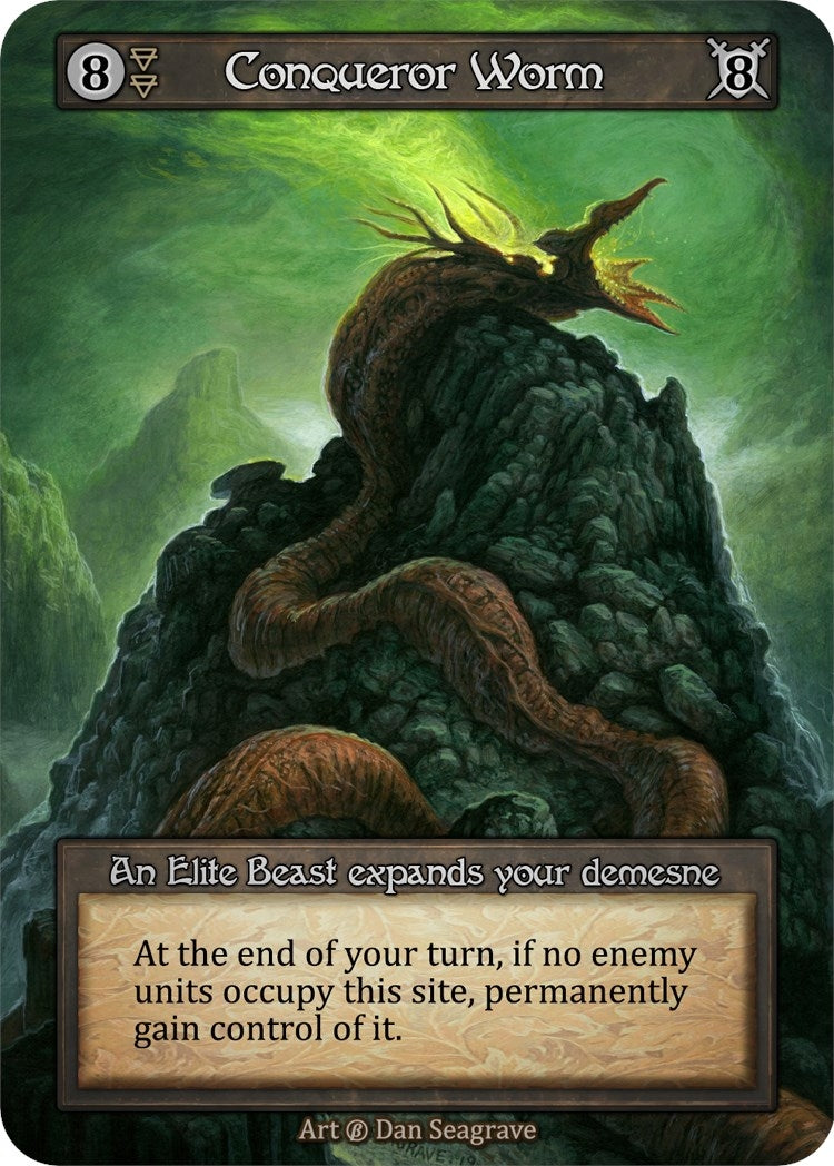 Image for Conqueror Worm (B) - Sorcery: Contested Realm