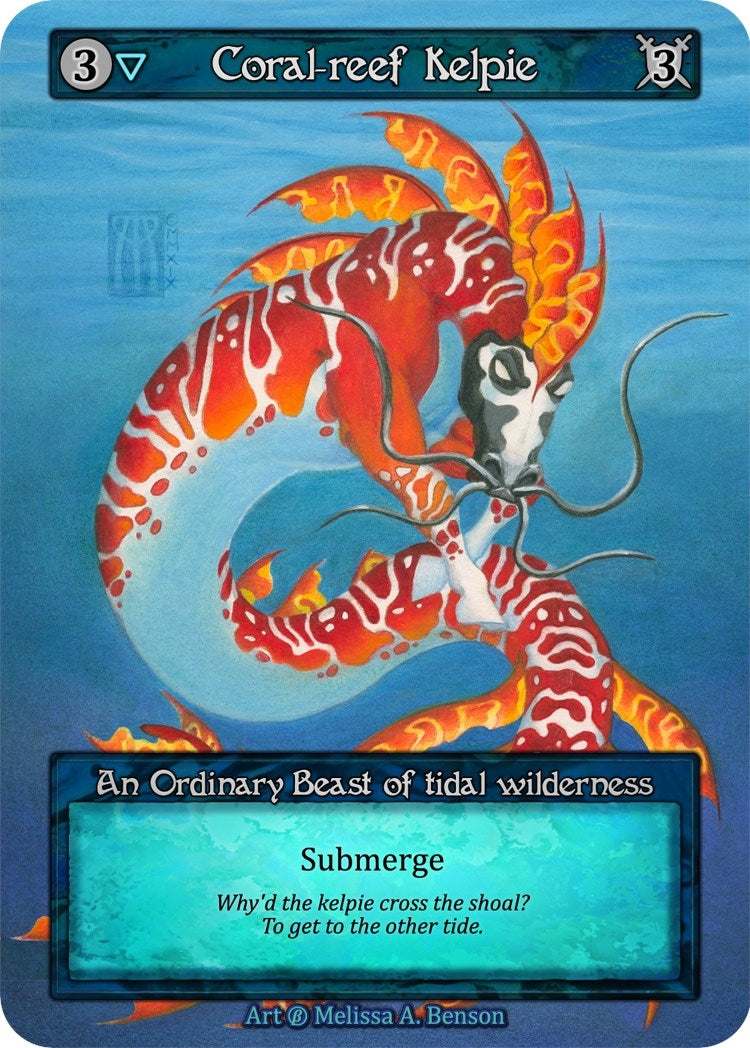 Image for Coral-Reef Kelpie (B) - Sorcery: Contested Realm
