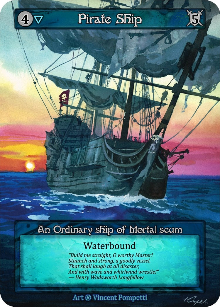 Image for Pirate Ship (B) - Sorcery: Contested Realm