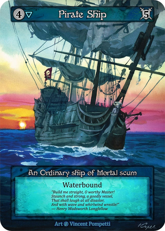 Image for Pirate Ship (B) - Sorcery: Contested Realm
