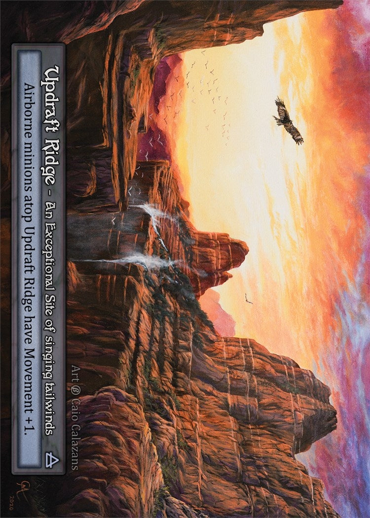 Image for Updraft Ridge (B) - Sorcery: Contested Realm