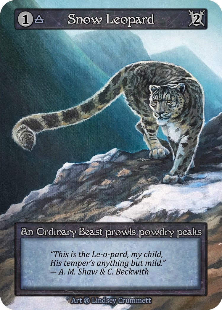 Image for Snow Leopard (B) - Sorcery: Contested Realm