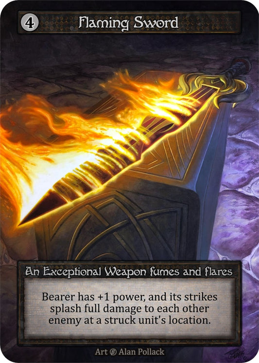 Image for Flaming Sword (B) - Sorcery: Contested Realm
