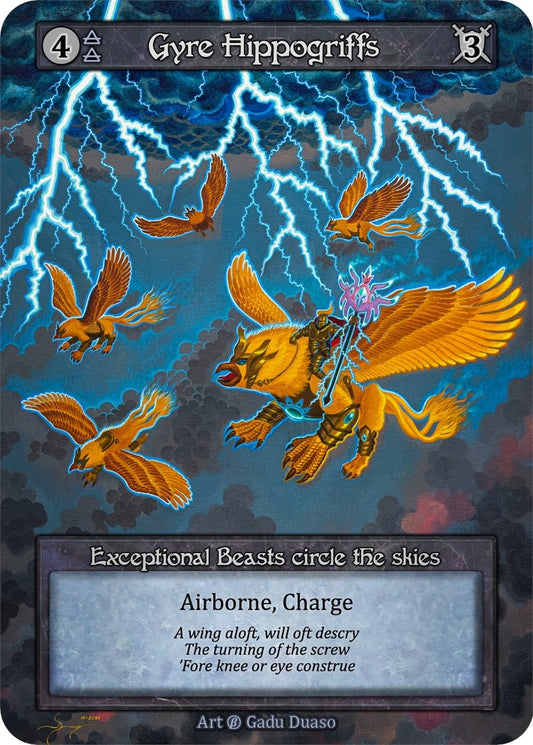 Image for Gyre Hippogriffs (B) - Sorcery: Contested Realm