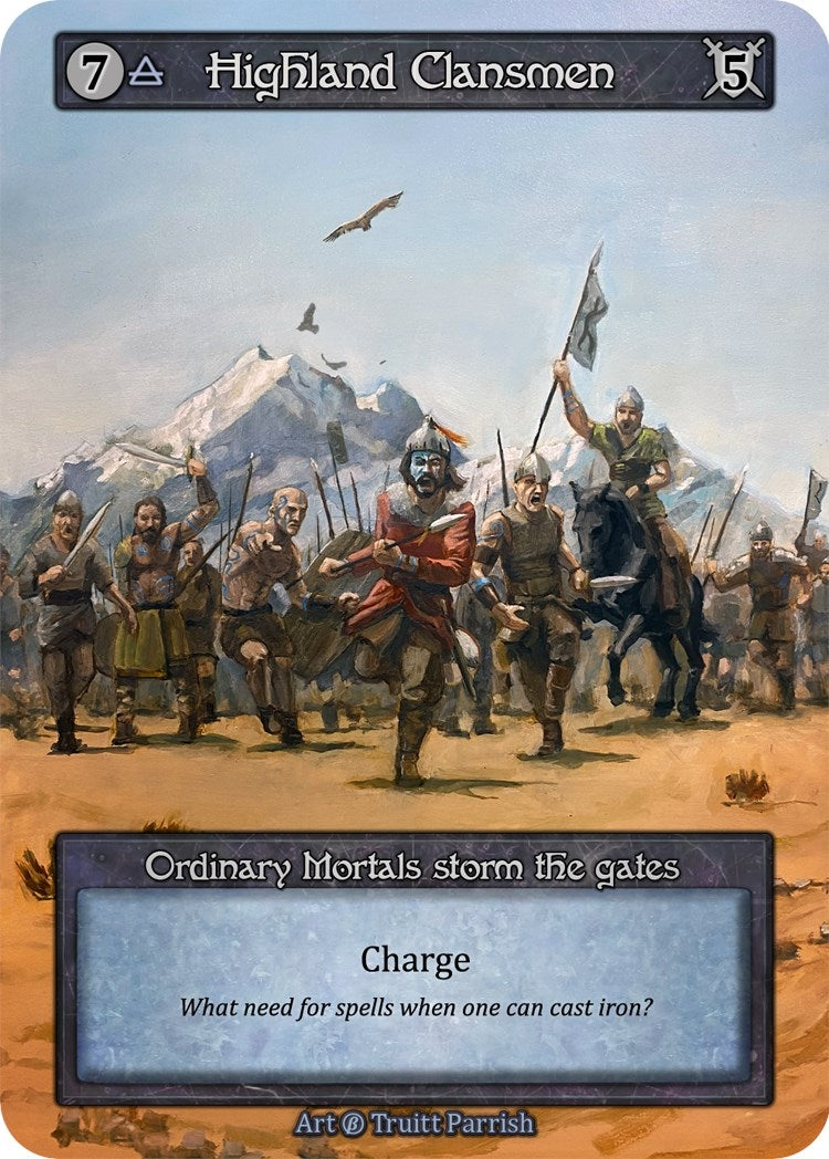 Image for Highland Clansmen (B) - Sorcery: Contested Realm