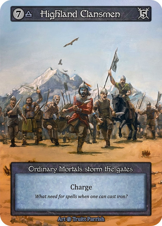 Image for Highland Clansmen (B) - Sorcery: Contested Realm