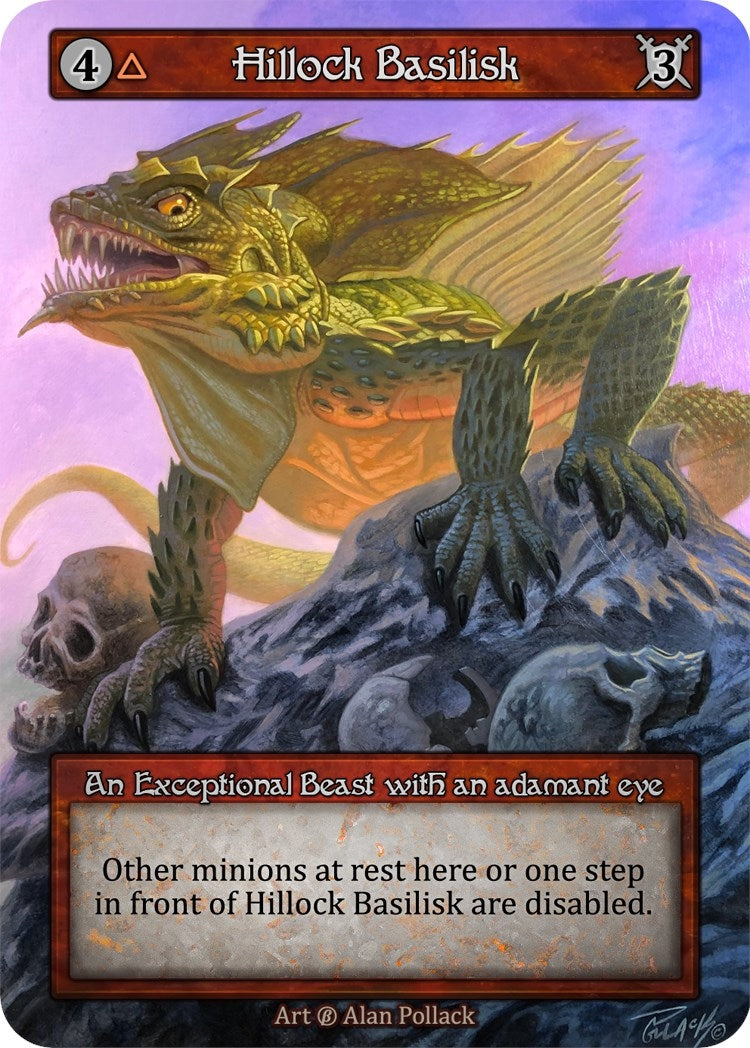 Image for Hillock Basilisk (B) - Sorcery: Contested Realm