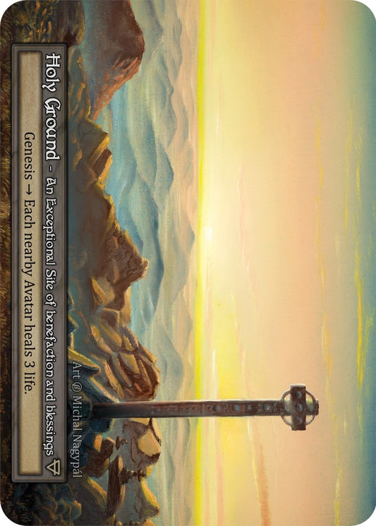 Image for Holy Ground (B) - Sorcery: Contested Realm
