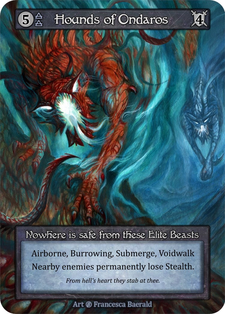 Image for Hounds of Ondaros (B) - Sorcery: Contested Realm