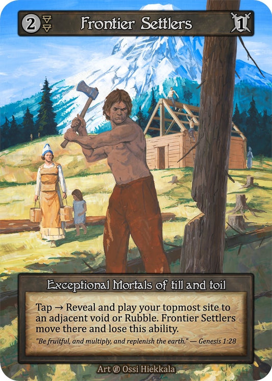 Image for Frontier Settlers (B) - Sorcery: Contested Realm