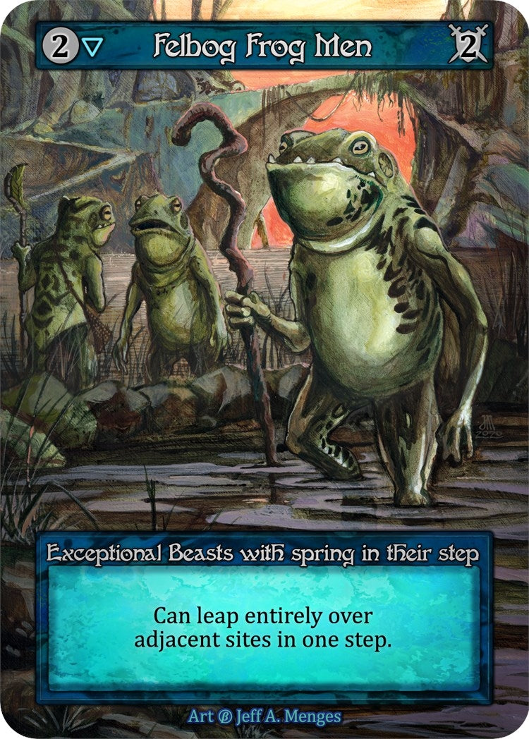 Image for Felbog Frog Men (B) - Sorcery: Contested Realm