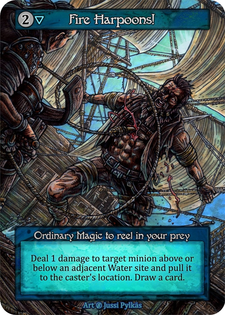 Image for Fire Harpoons! (B) - Sorcery: Contested Realm