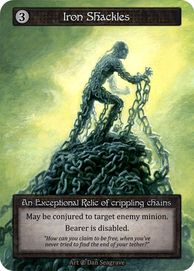 Image for Iron Shackles (B) - Sorcery: Contested Realm