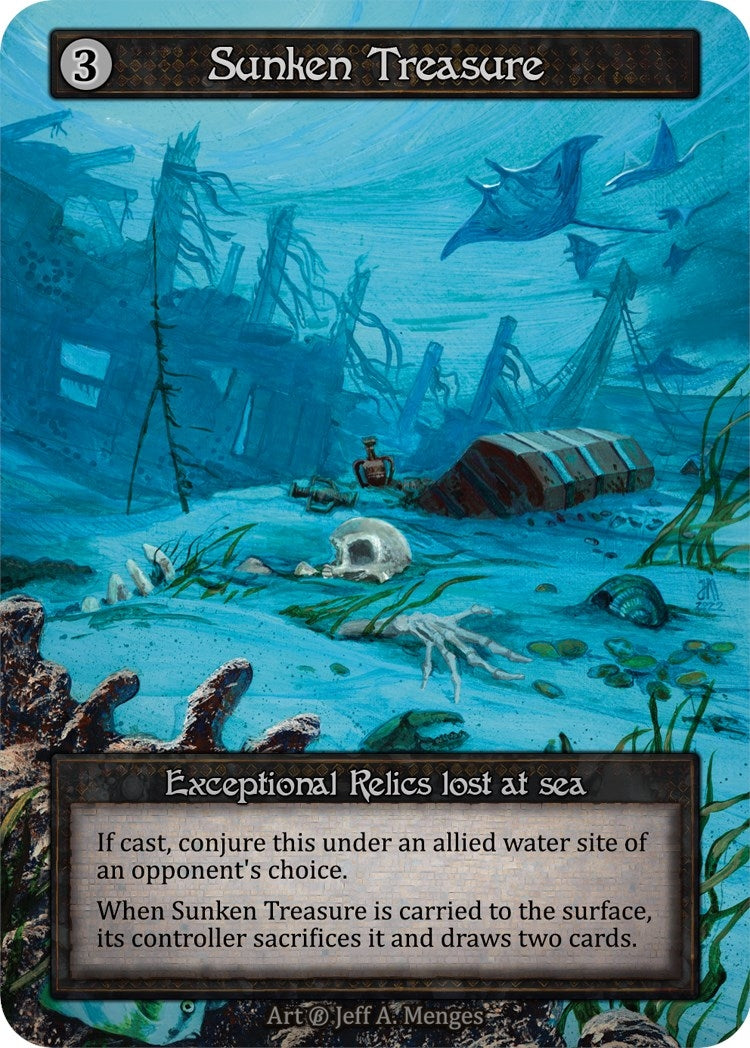 Image for Sunken Treasure (B) - Sorcery: Contested Realm