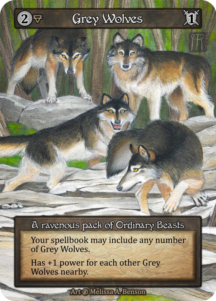 Image for Grey Wolves (B) - Sorcery: Contested Realm