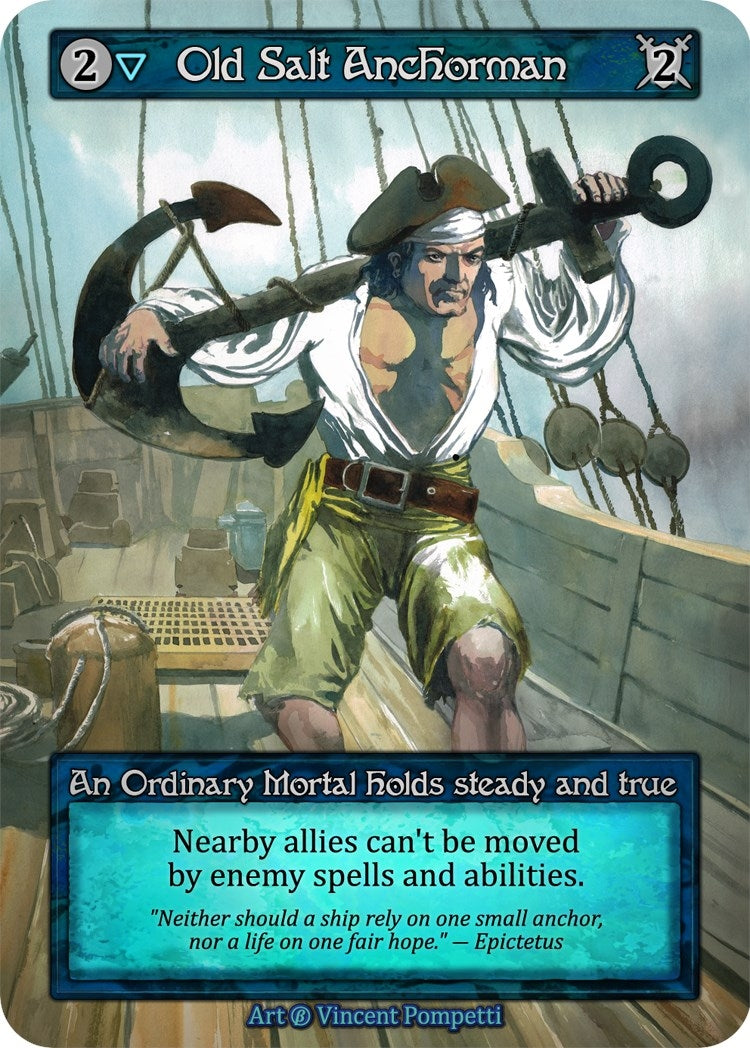 Image for Old Salt Anchorman (B) - Sorcery: Contested Realm