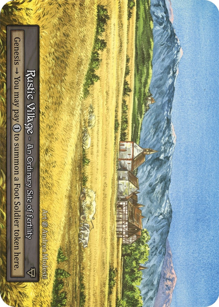 Image for Rustic Village (B) - Sorcery: Contested Realm