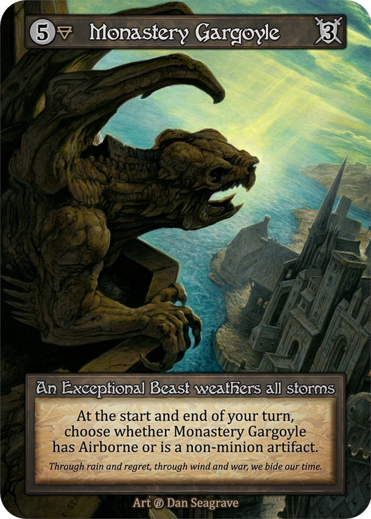 Image for Monastery Gargoyle (B) - Sorcery: Contested Realm