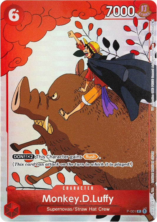 Image for Monkey.D.Luffy (Gift Collection 2023) [P-001] - One Piece Card Game