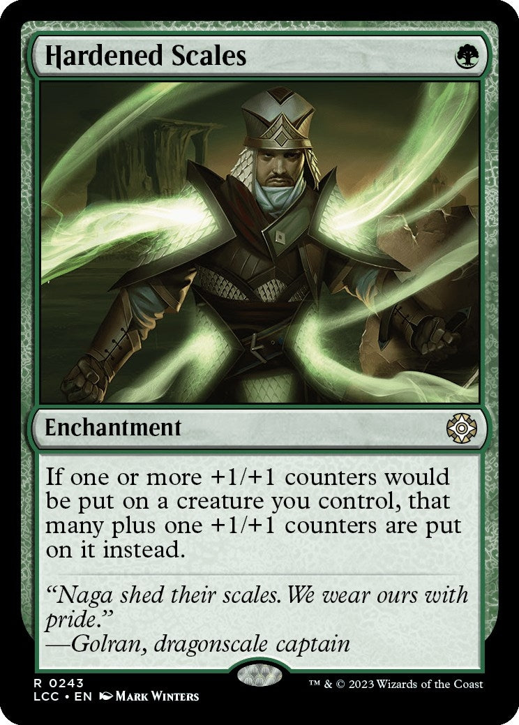 Image for Hardened Scales [243] - Magic: The Gathering